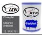 Preview: Chevrolet, Graphite (Interior), 12 / WA7701: 500ml Lackdose, von ATW Autoteile West.